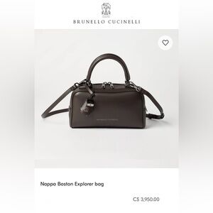 Brunello Cucinelli Boston bag